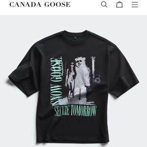 Canada Goose Black Graphic T-Shirt